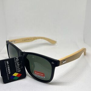 Superior Polarized Bamboo Unisex Wood Sunglasses